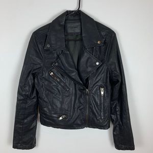 Blank NYC Vegan Leather Moto Jacket